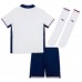 Camisa de time de futebol Inglaterra Replicas 1º Equipamento Infantil Europeu 2024 Manga Curta (+ Calças curtas)